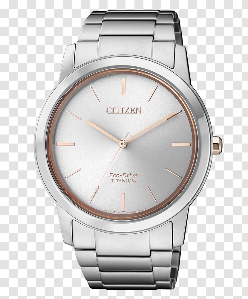 Eco-Drive Citizen Holdings Watch Clock Titanium - Strap Transparent PNG