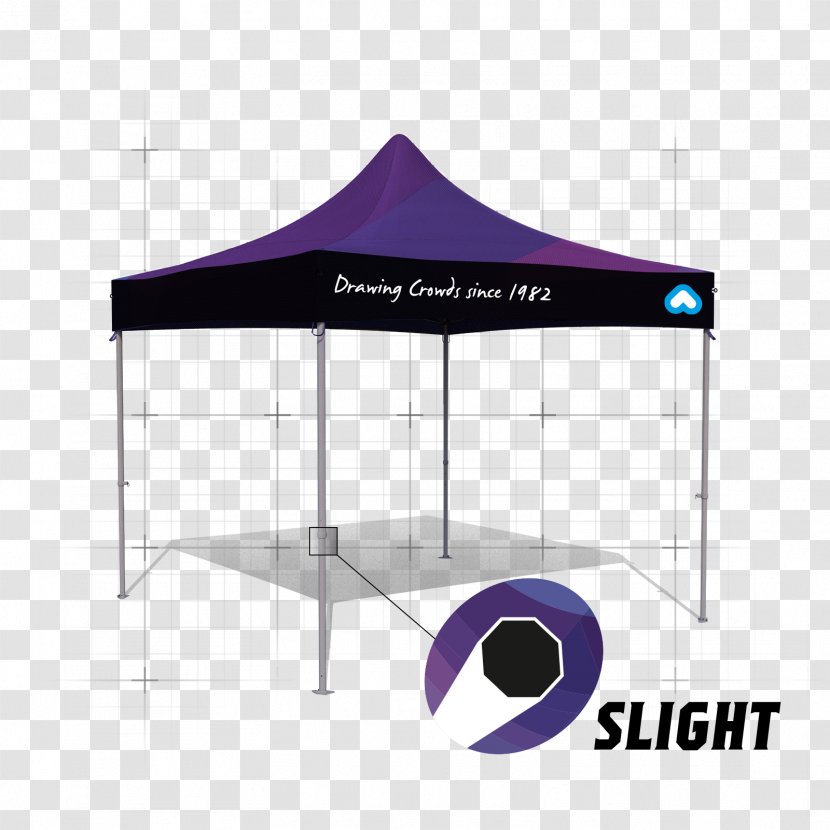 Pop Up Canopy Tent Gazebo Shelter - Quality - Vector Transparent PNG