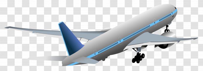 Airplane Aircraft Clip Art - Aviation - Transparent Vector Clipart Transparent PNG