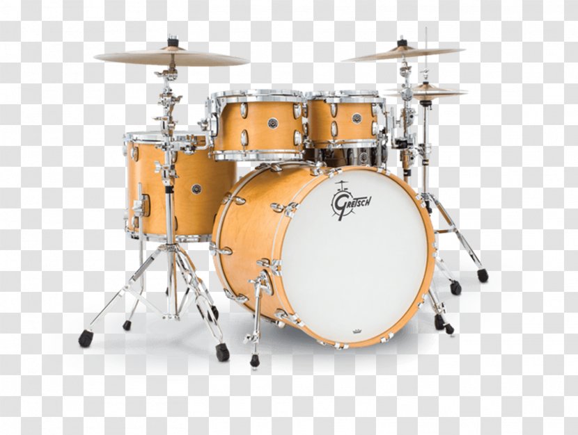 Bass Drums Gretsch Percussion - Silhouette - Drum And Transparent PNG