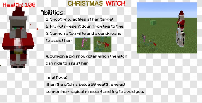 Minecraft: Pocket Edition Witchcraft Minecraft Mods - Mod - Christmas Pets Transparent PNG