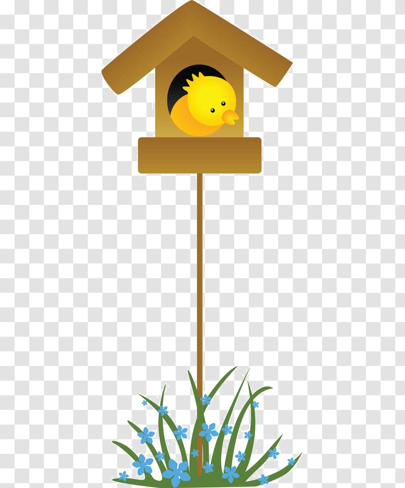 Bird Clip Art - Sunflower - Cartoon House In The Chicken Transparent PNG