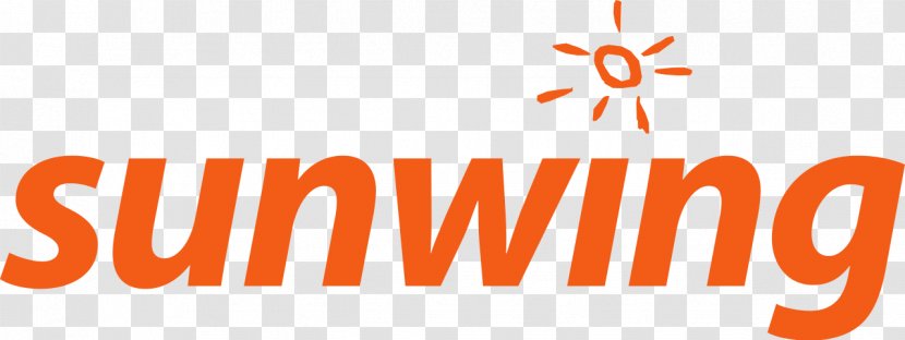 Logo Sunwing Airlines Vacations Inc. Travel Group Hotel - International Aviation Wings Transparent PNG