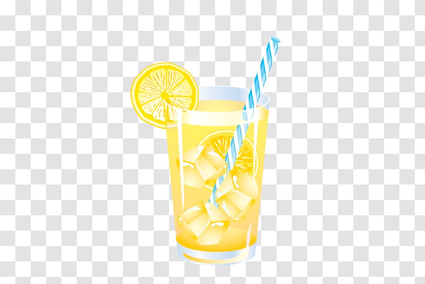 Harvey Wallbanger Orange Juice Drink Cocktail - Iced Lemonade Transparent PNG