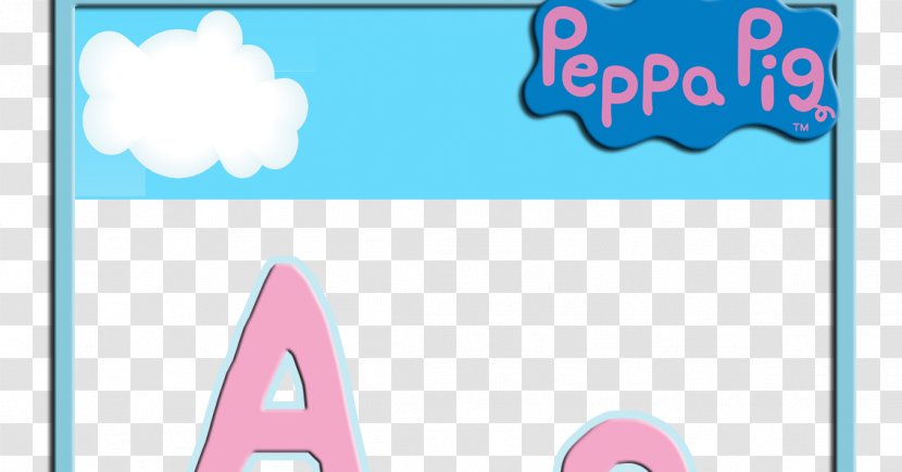 Daddy Pig Alphabet Letter Mummy - Princess Peppa Transparent PNG