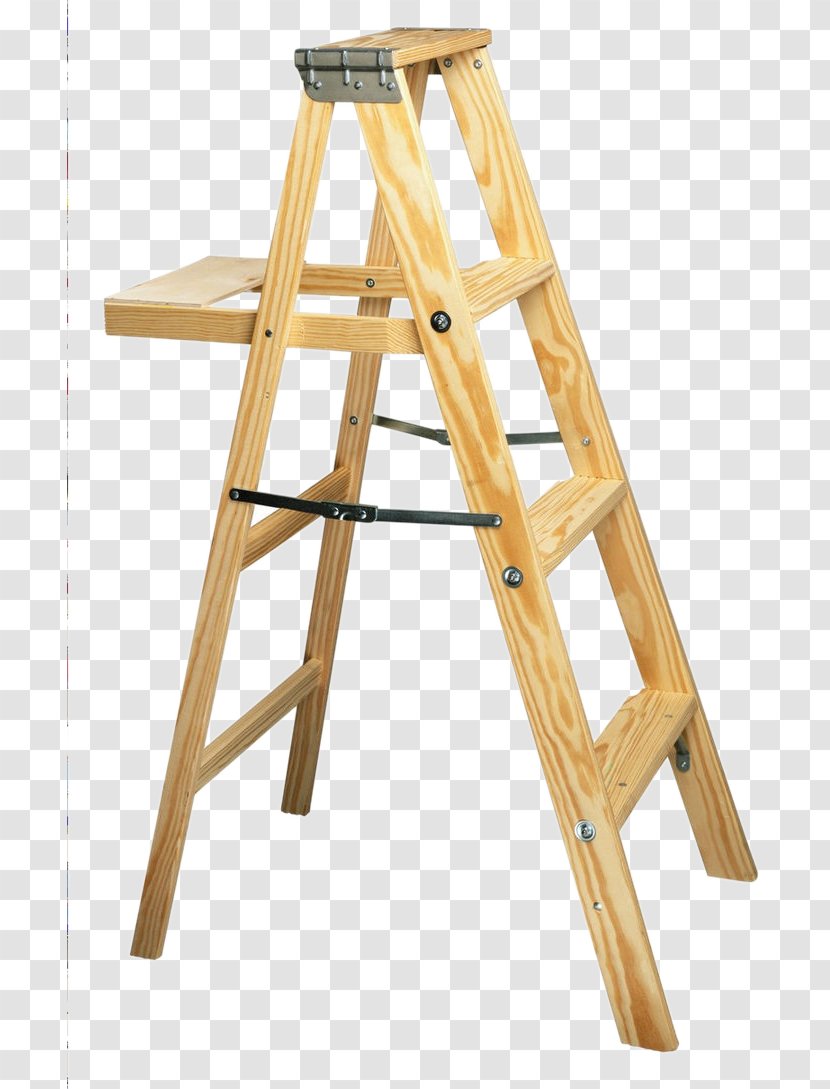 Ladder Wood - Chair - Wooden Ladders Transparent PNG