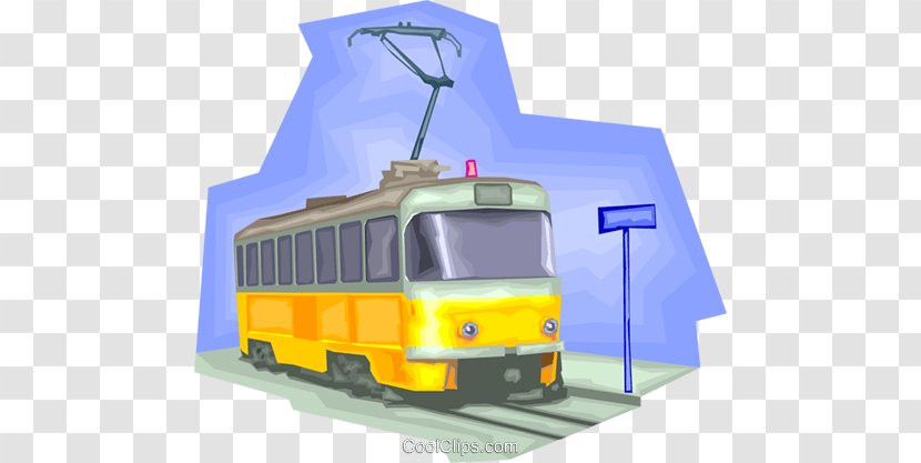 Tram Electric Vehicle Trolleybus Electricity Clip Art - Rolling Stock - Car Transparent PNG