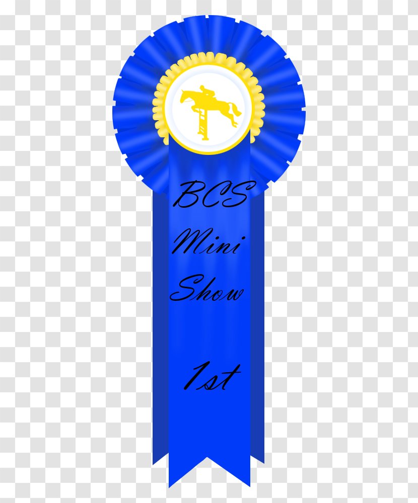 Yellow Ribbon Rosette - 1st Place Transparent PNG