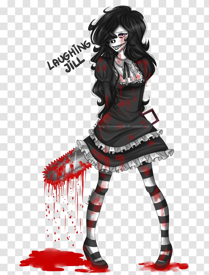 Creepypasta Laughing Jack Evil Laughter Jeff The Killer - Silhouette Transparent PNG
