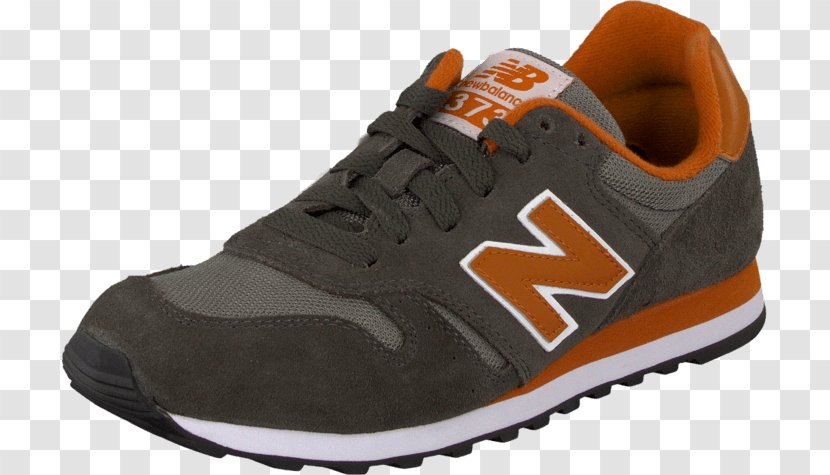 Amazon.com New Balance Sneakers Shoe Boot - Black - Orange Grey Transparent PNG