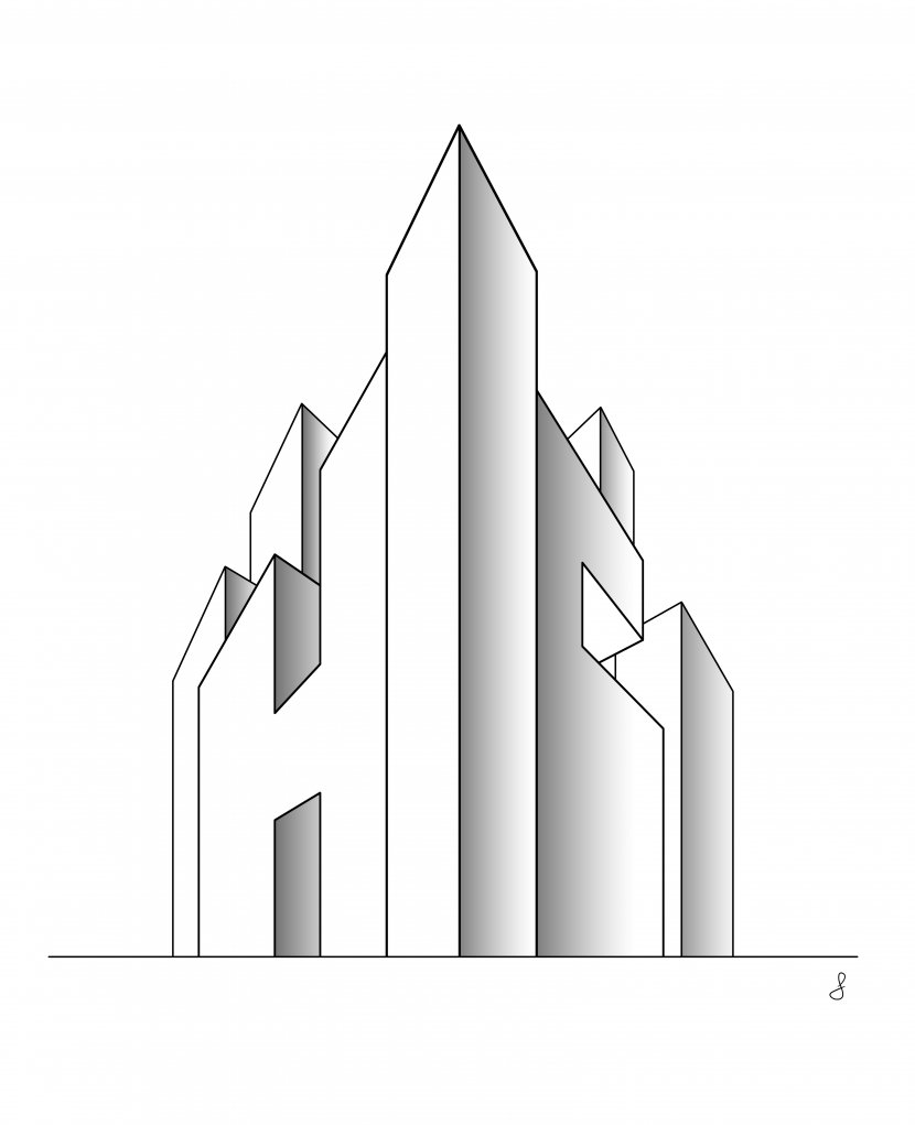 Architecture Architectural Drawing Sketch - Building Transparent PNG
