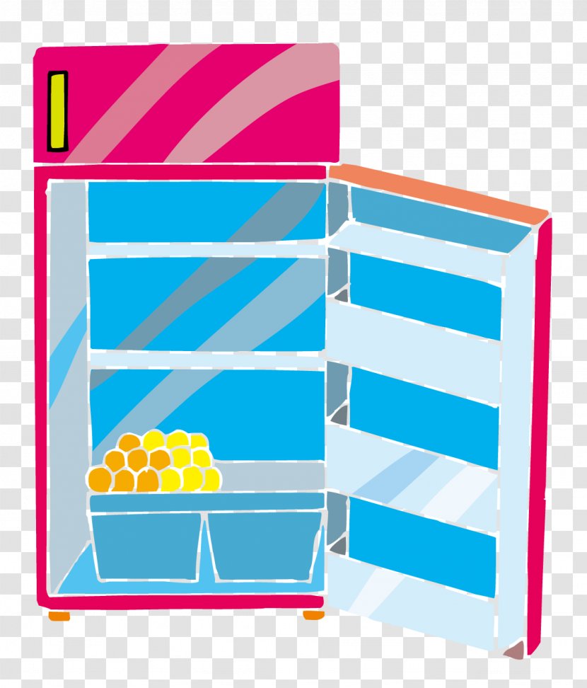 Refrigerator Computer File - Area - Open The Transparent PNG