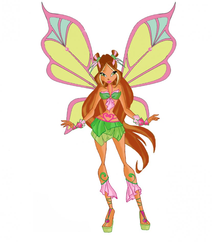 Flora Musa Tecna Aisha Roxy - Fairy Transparent PNG