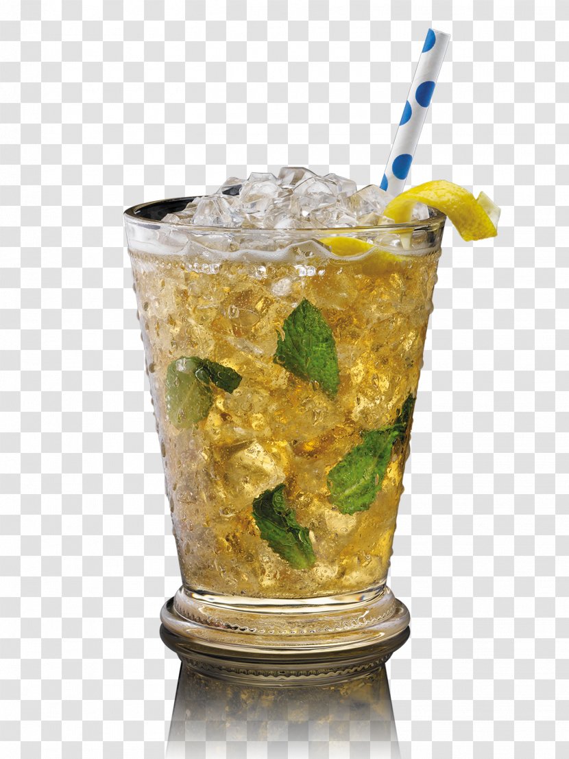 Mint Julep Cocktail Garnish Mai Tai Drink - Splash Transparent PNG