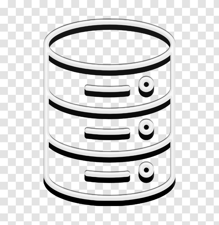 Website Server And Hosting Icon Data Icon Database Icon Transparent PNG