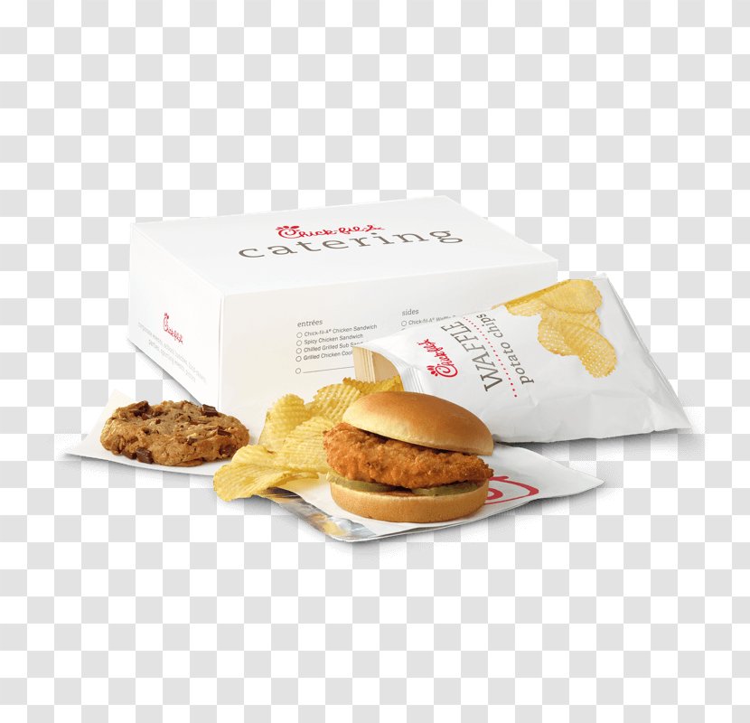 Fast Food Chick-fil-A Chicken Sandwich Restaurant - Catering Transparent PNG