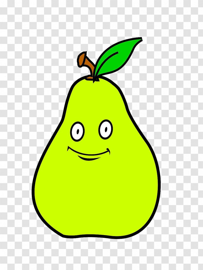 Pear Fruit Clip Art - Smiley Transparent PNG