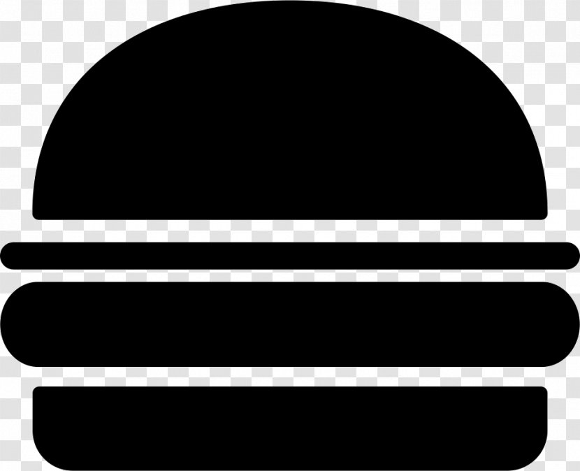 Hamburger Fast Food Junk - Black And White - Burguer Transparent PNG