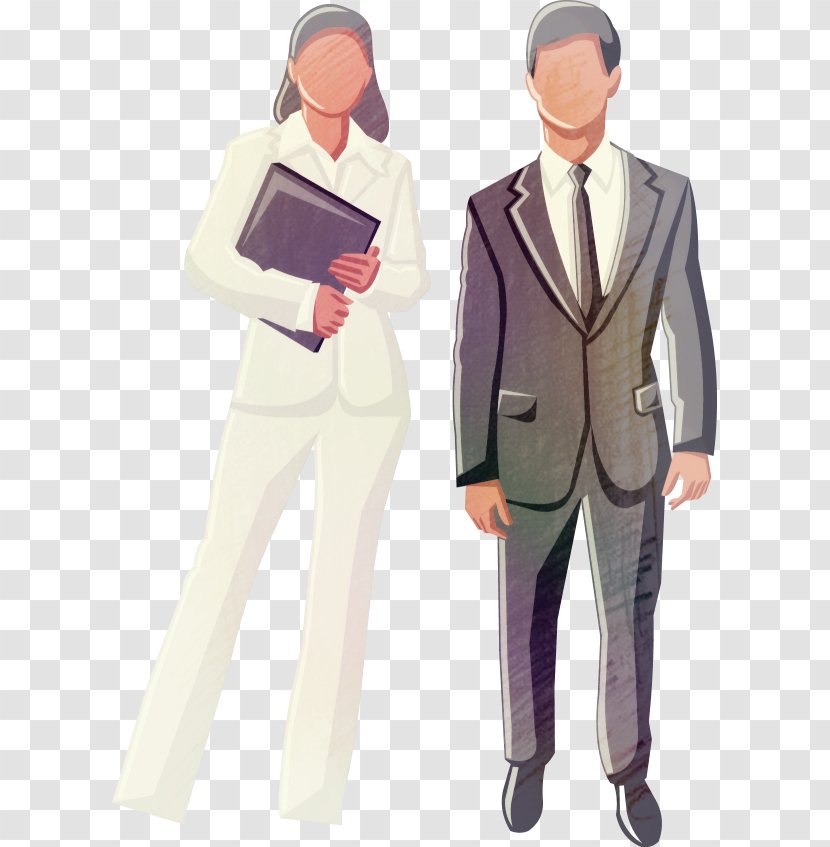 Commerce - Human Resources - Business People Vector Image Transparent PNG