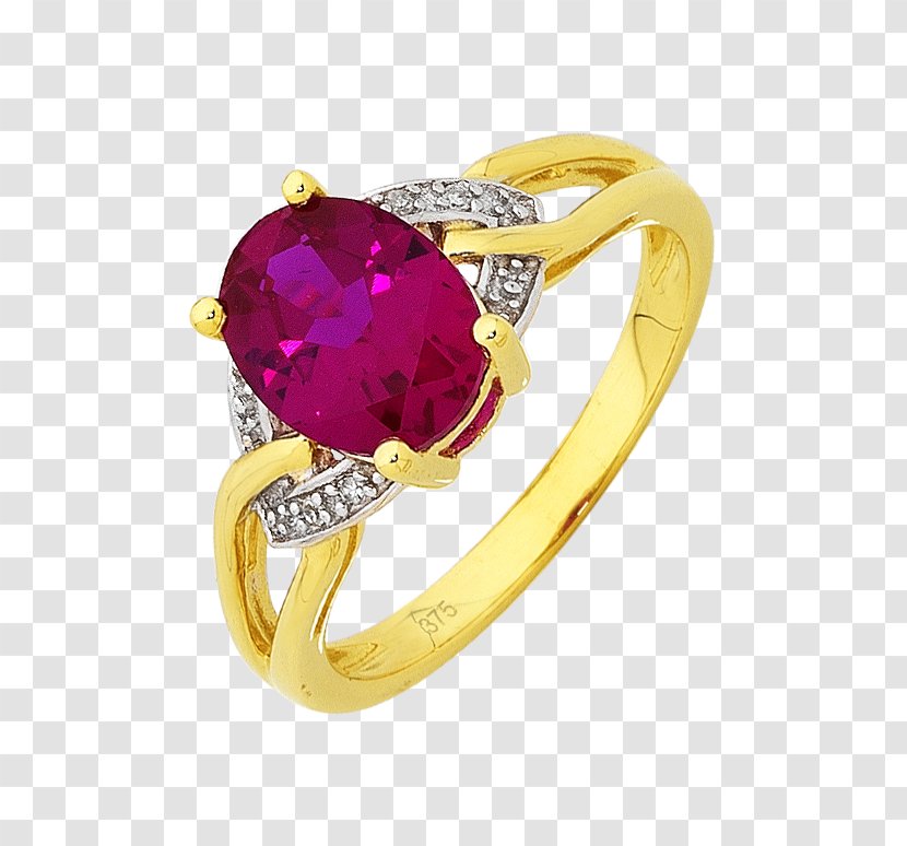 Ruby Earring Jewellery Diamond Transparent PNG