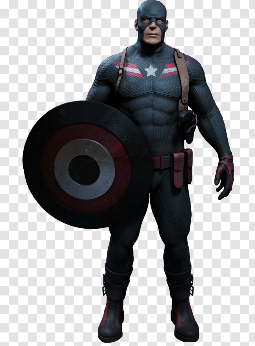 Captain America Action & Toy Figures - Figure - Agent Transparent PNG