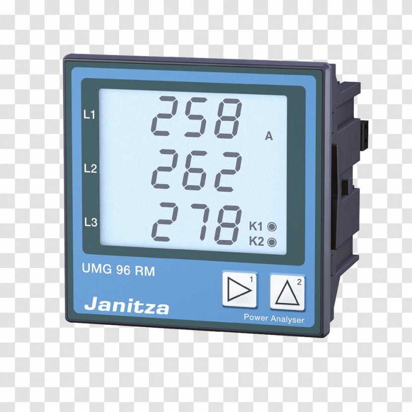 Janitza UMG96RM-E UMG 96 RM-EL Gauge Measurement Electronics - Measuring Instrument - RM Transparent PNG