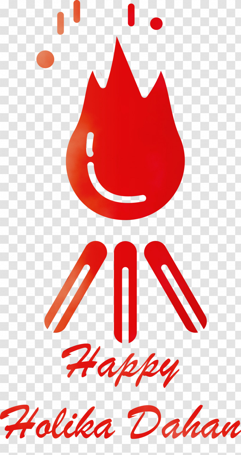 Red Font Logo Transparent PNG