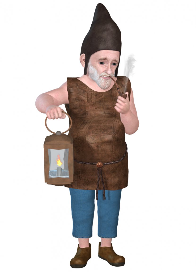 Costume Garden Gnome Mascot Toddler - Dwarf Transparent PNG