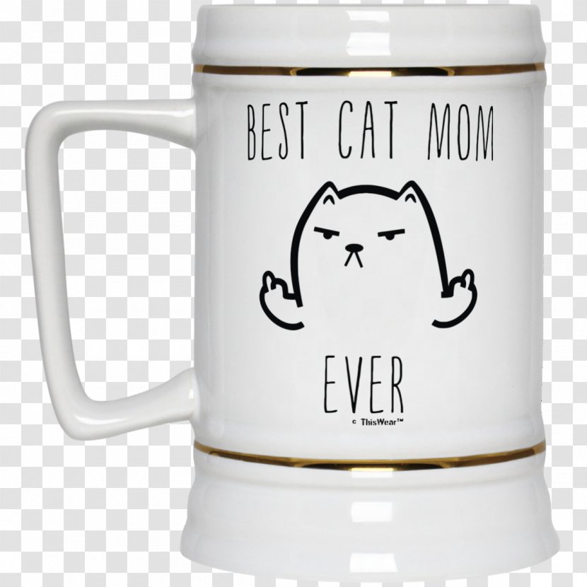 Beer Stein Drink Mug Dog - Cup - Best Mom Ever Transparent PNG