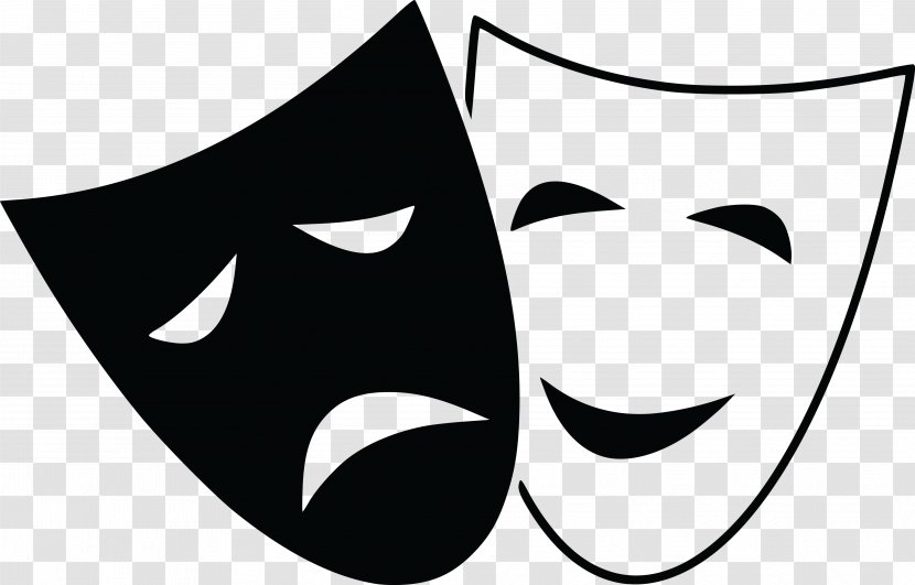 Tragedy Drama Theatre Comedy Clip Art - Nose - Anonymous Mask Transparent PNG