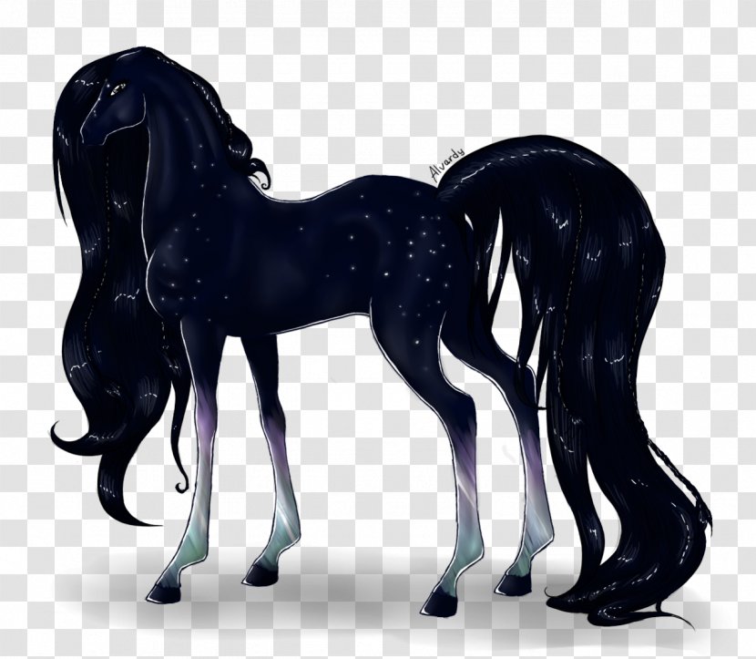 Mustang Stallion Pony Halter Mane - Aurora Boreal Transparent PNG