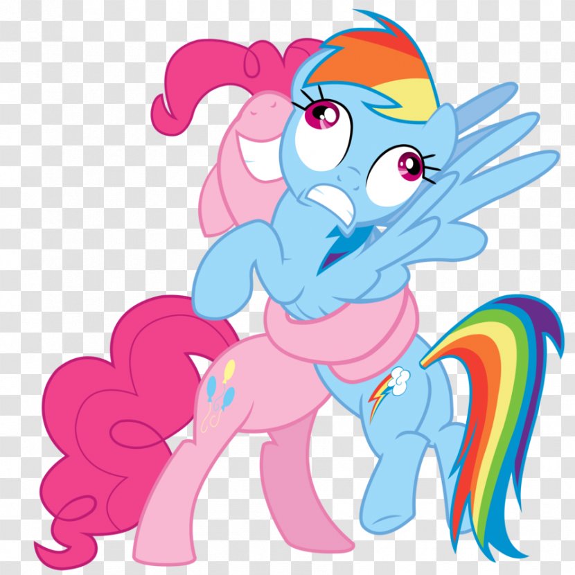 Pinkie Pie Rainbow Dash Rarity Twilight Sparkle Applejack - Heart - Marvin The Martian Transparent PNG