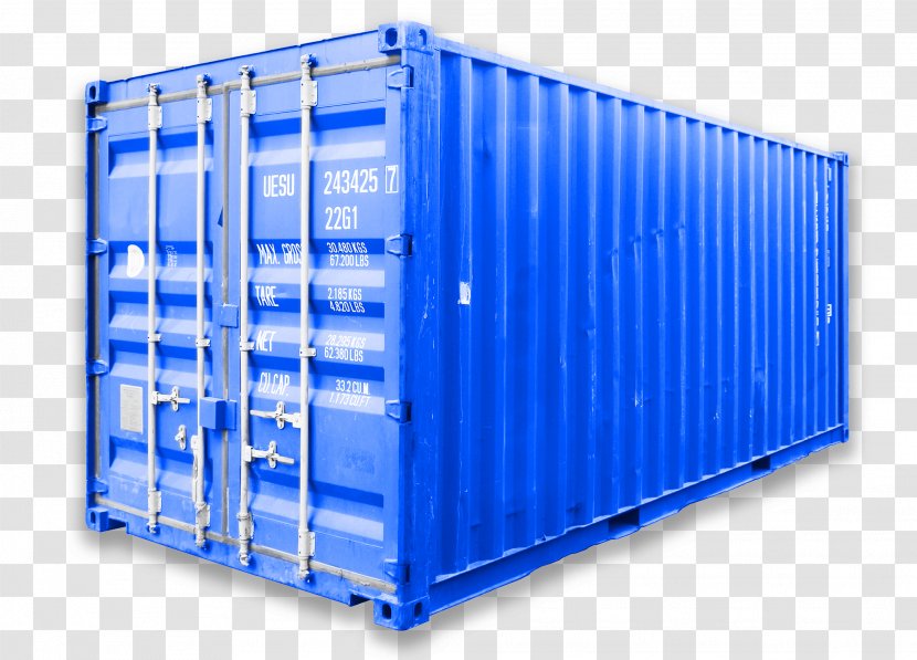 Shipping Container Cargo Intermodal Self Storage Freight Transport - Building Transparent PNG