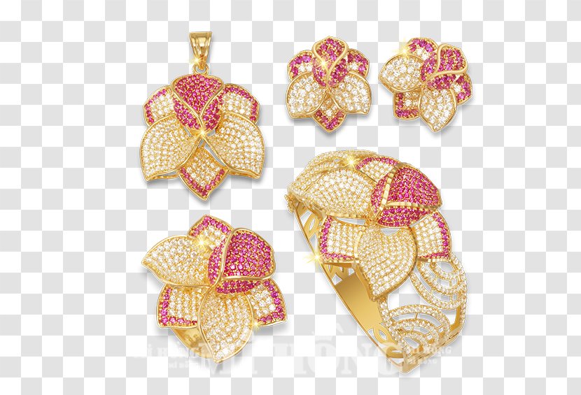 Jewellery - Gold - Hoa Hồng Transparent PNG