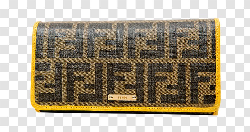Fendi Wallet Handbag Used Good - Bag - Ms. Letters Long Transparent PNG