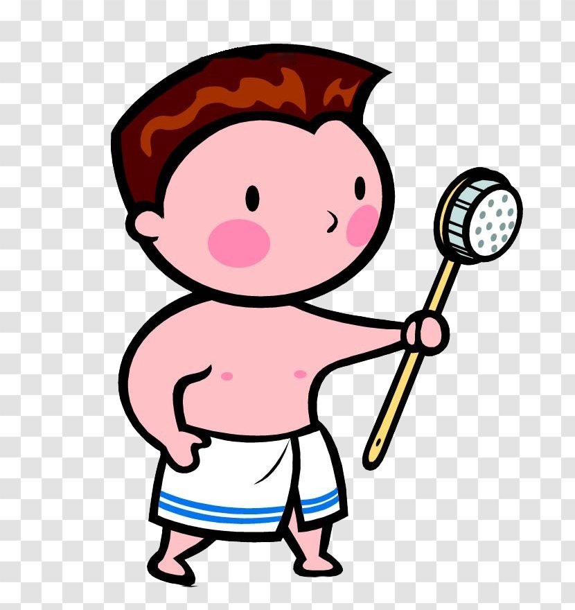 Bathing Cartoon Animation - Tree - Bathe Your Baby Pictures Transparent PNG