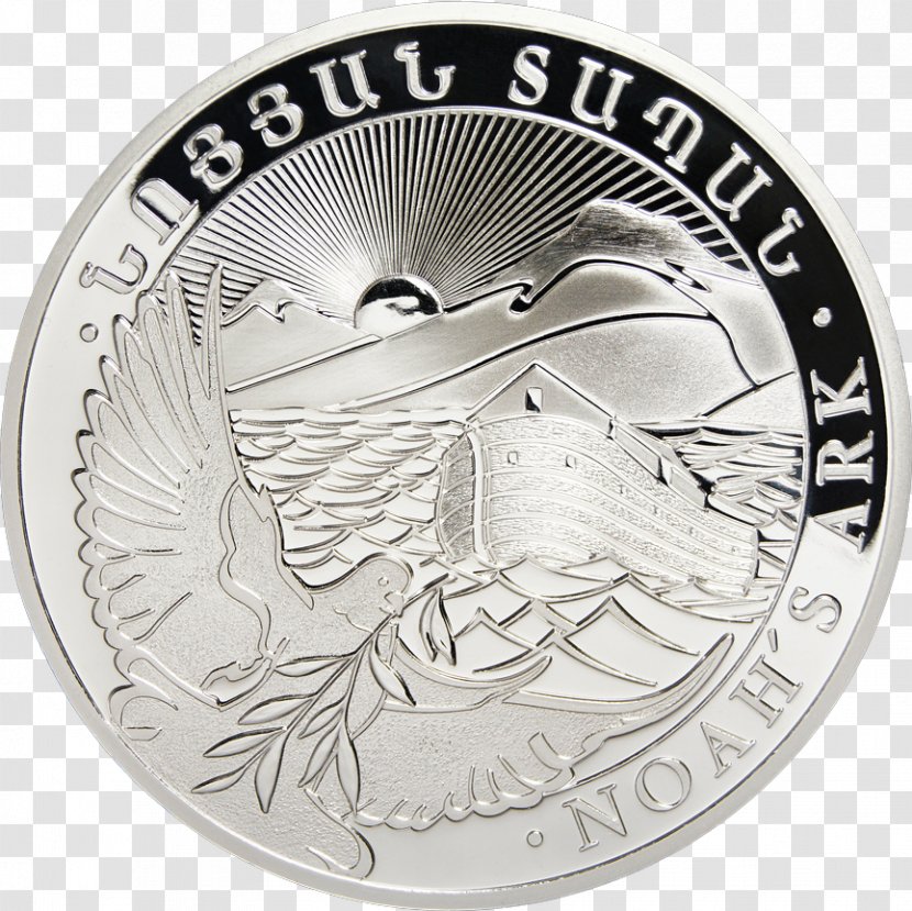 Noah's Ark Silver Coins Bullion Coin - Noahs Transparent PNG