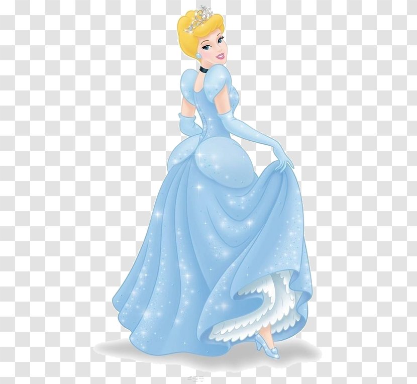 Cinderella Disney Princess Crown Tiara - Blue - Cartoon Transparent PNG