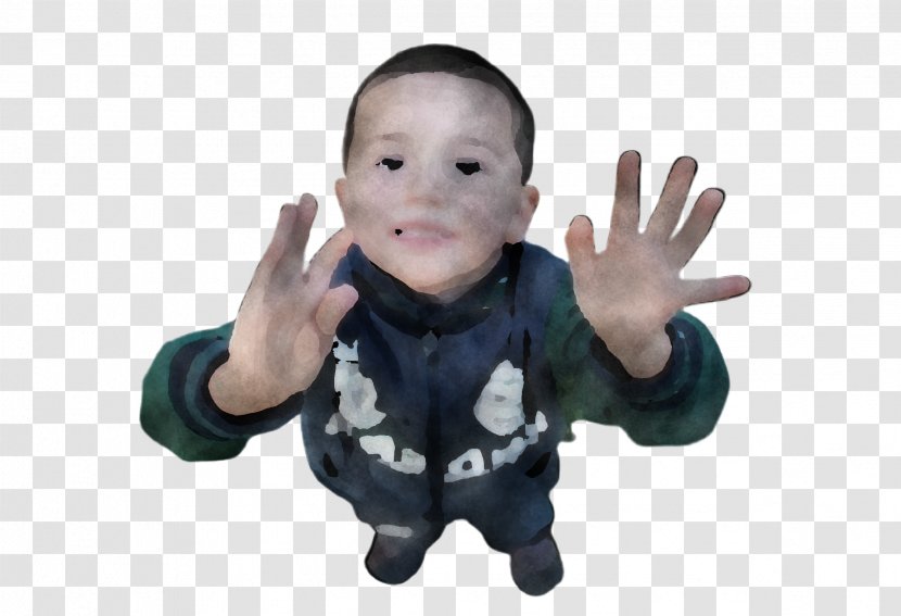 Child Toddler Finger Gesture Thumb - Baby - Play Sign Language Transparent PNG