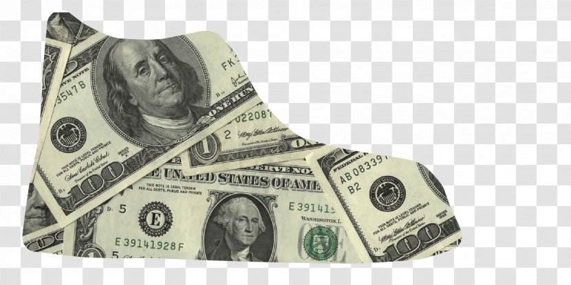 Cash United States One Hundred-dollar Bill Dollar Shoe Transparent PNG
