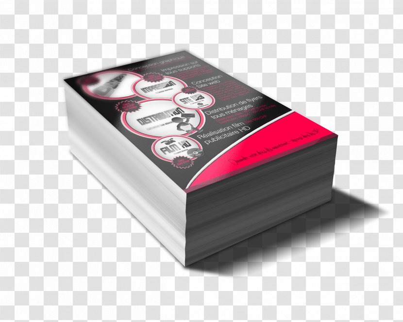 Paper Printing Flyer Visiting Card - Standard Size Transparent PNG