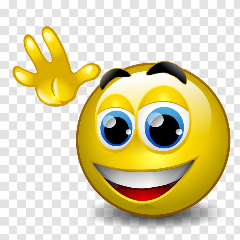 Smiley Emoticon Thumb Signal Clip Art - Goodbye Transparent PNG
