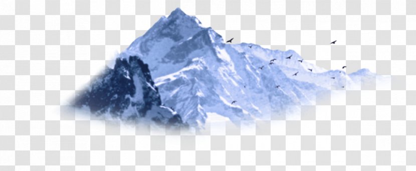 Mountainous Landforms Mountain Glacial Landform Massif Glacier - Ice Geological Phenomenon Transparent PNG