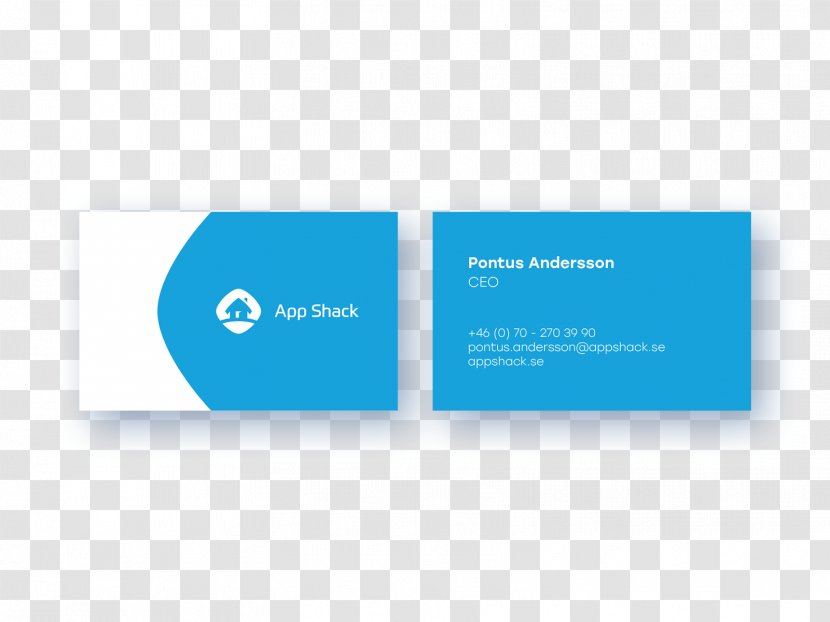 Blue Aqua Turquoise Teal Logo - VISITING CARD Transparent PNG