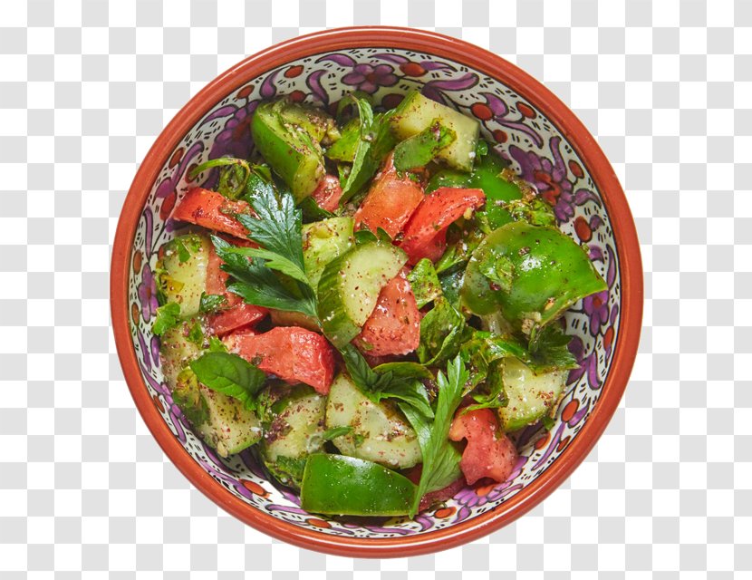 Greek Salad Fattoush Israeli Pita Spinach - Shawarma - Grill Transparent PNG