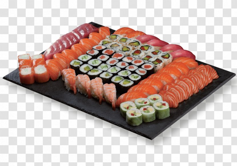 California Roll Sushi 07030 Platter Transparent PNG