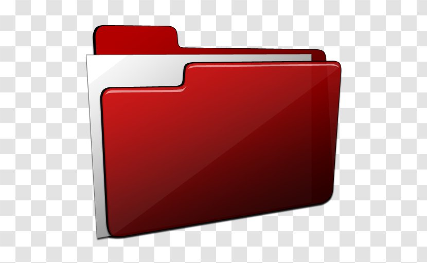 Download Directory - Red - Pdf Transparent PNG