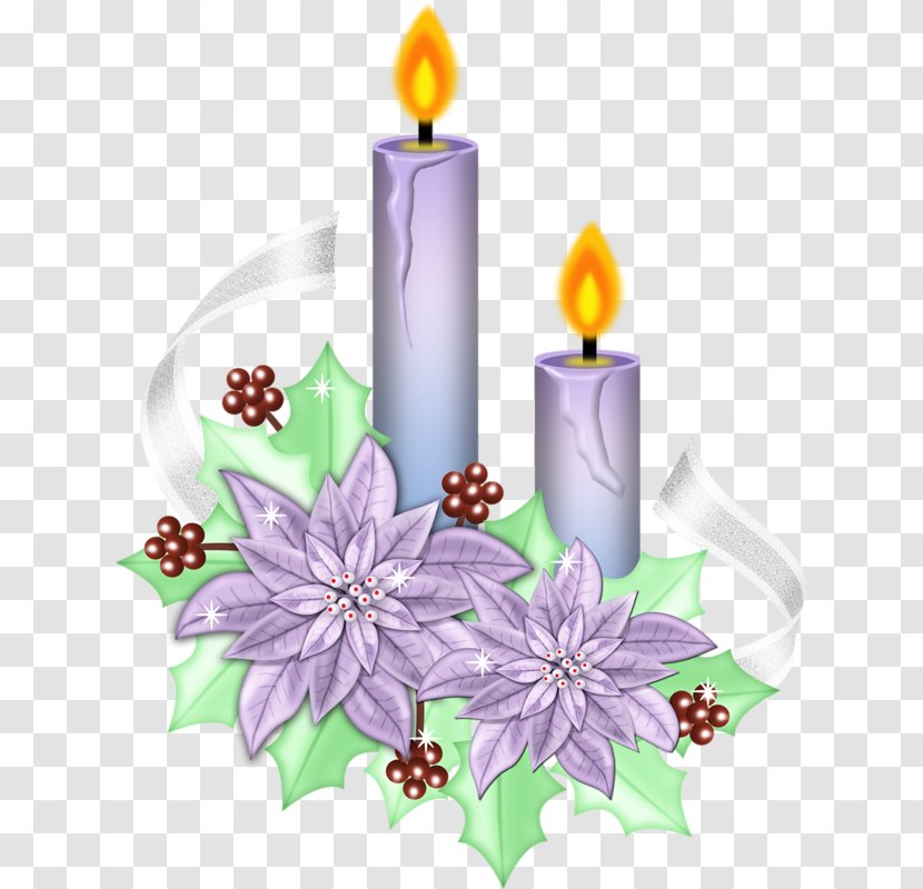 Light Candle Clip Art - Cartoon - Painted Candles Transparent PNG