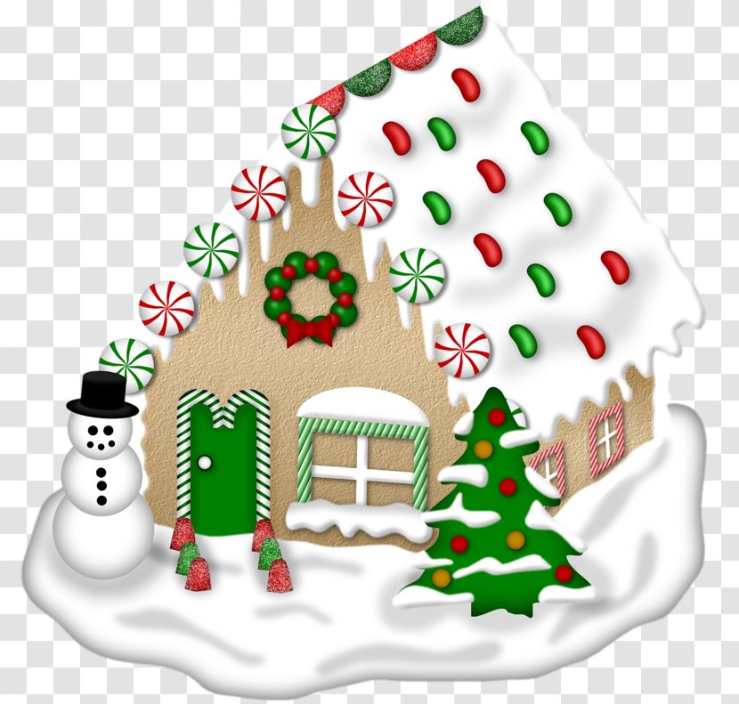 Gingerbread House Christmas Clip Art - Idea - Winter Transparent PNG