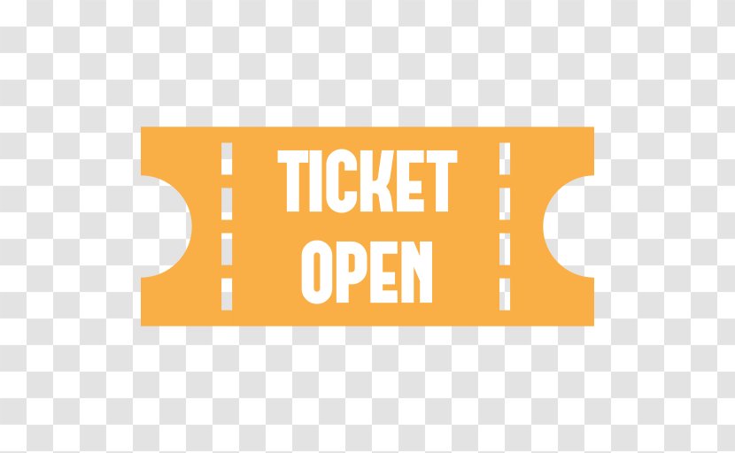 Ticket - Yellow Transparent PNG